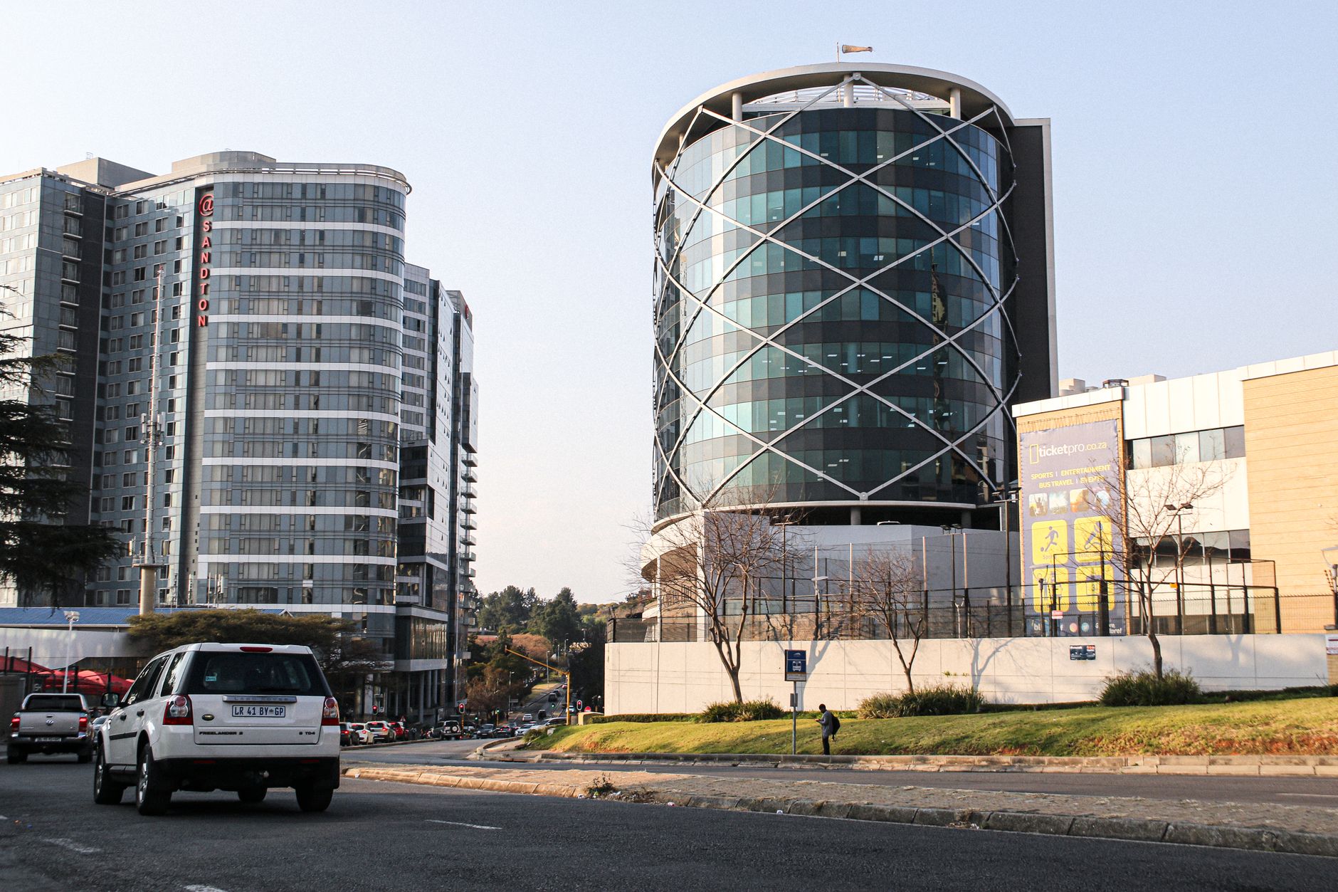 Community market in South Africa